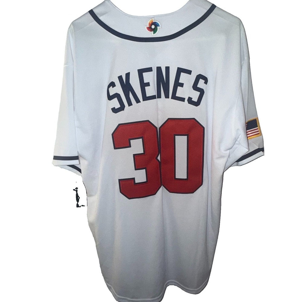 Paul Skenes #30 Team USA Nike 2026 World Baseball Classic WBC Jersey L NWT